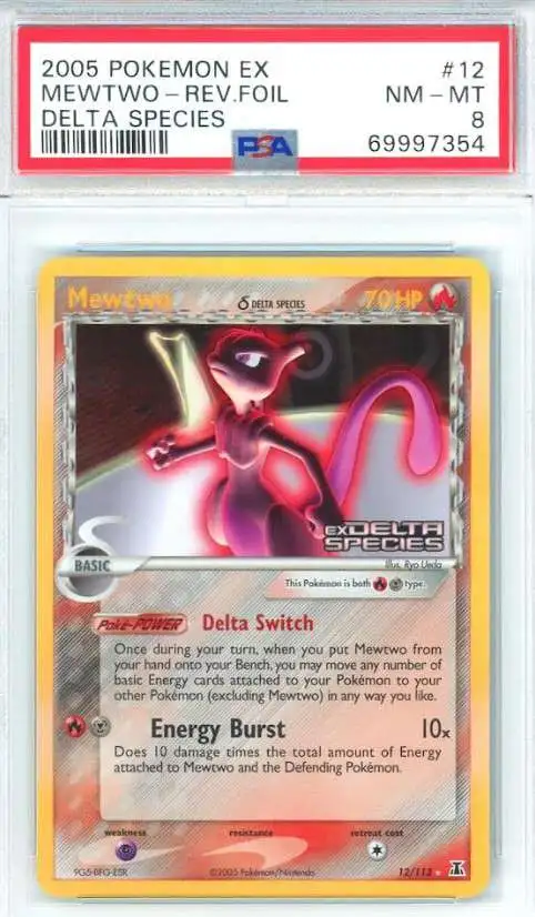 Pokemon retailer Delta Species Rayquaza Holo CGC 4.5