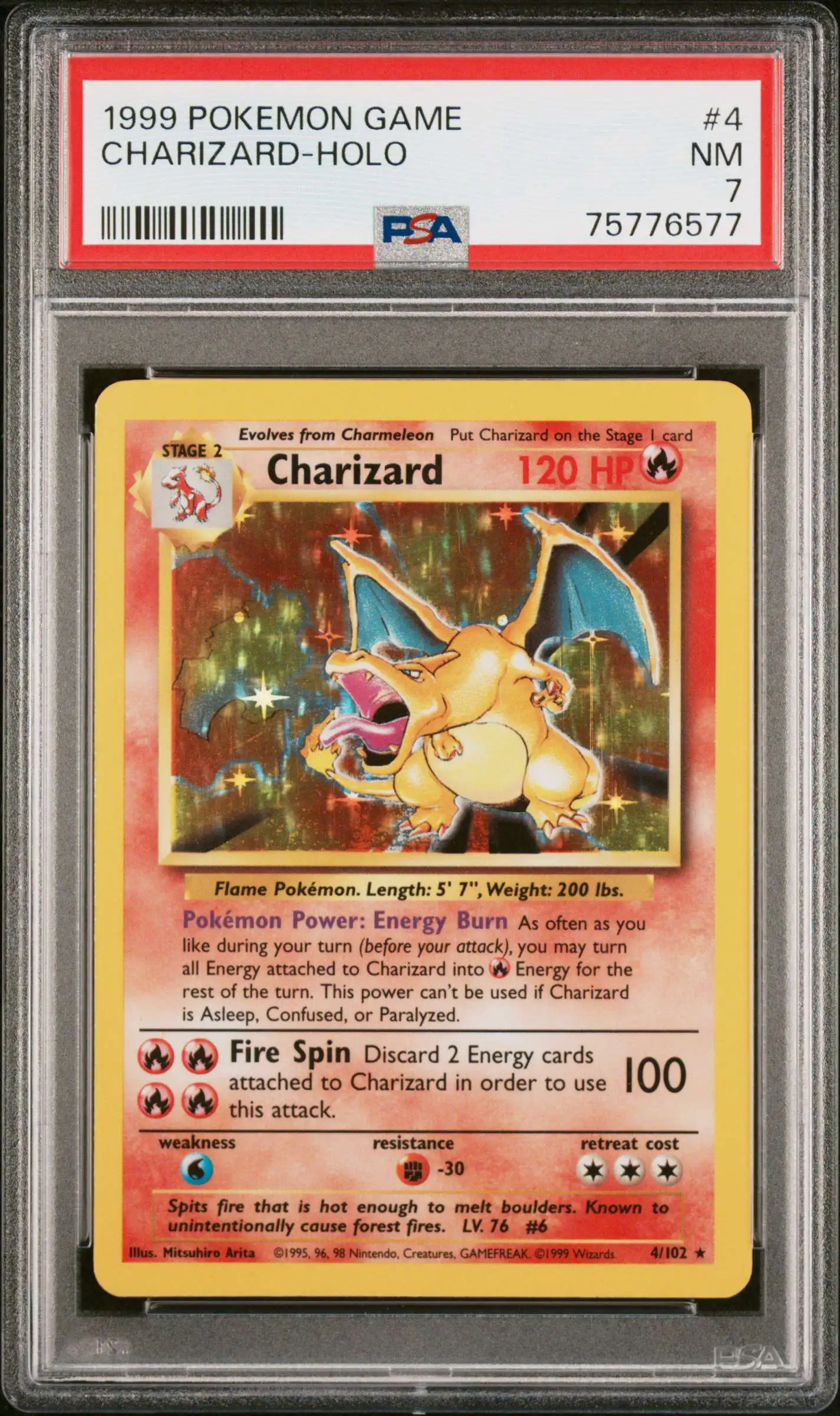  Pokemon Platinum Supreme Victors Single Card Charizard
