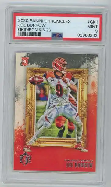 joe burrow rookie card graded Amazon.com: 2020 Panini Donruss Football #301 Joe Burrow Rookie Card - Rated Rookie