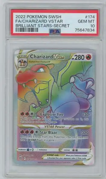 Charizard VStar hotsell Secret Rare