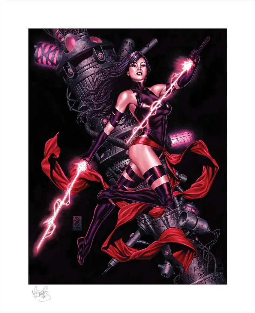 Marvel Psylocke Fine Art Print [Limited to 375]