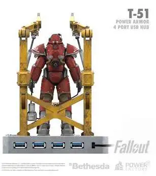 Power T-51 and Cradle Exclusive USB Nuka Cola Up Factory - ToyWiz