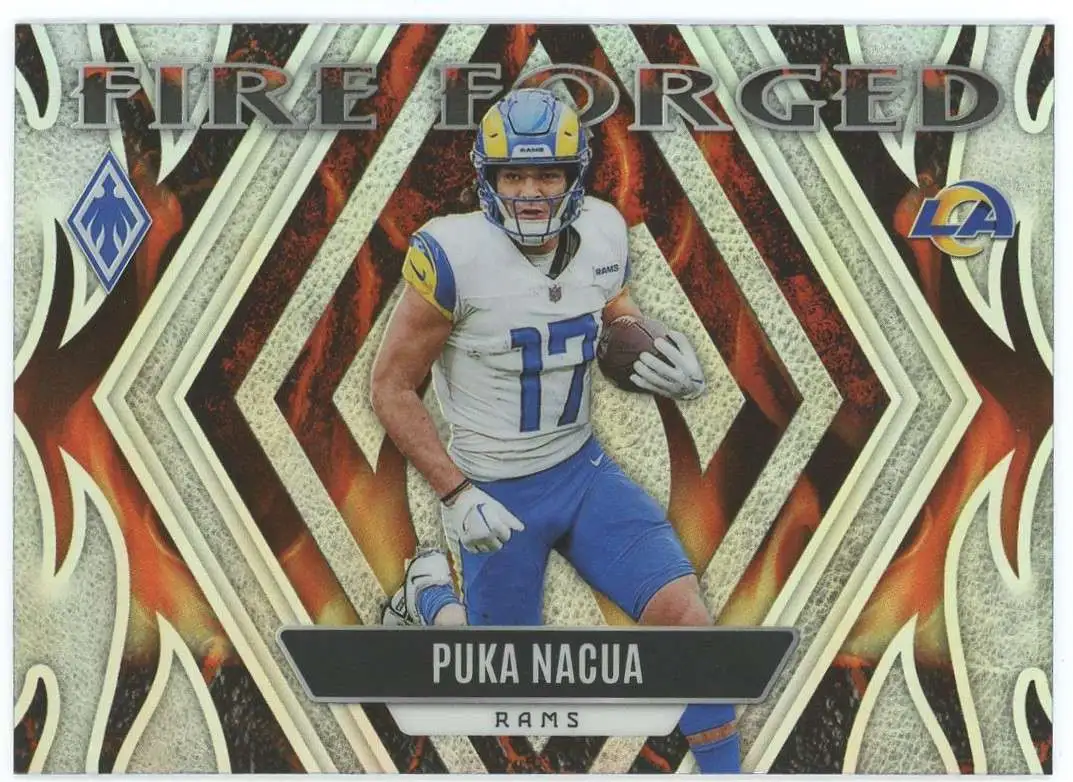 NFL 2023 Panini Phoenix Fire Forged Puka Nacua FF-8 [Rookie]