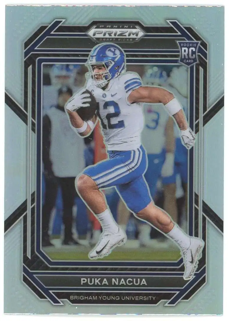 NFL 2023 Panini Prizm Draft Picks Silver Puka Nacua #197 [Rookie]