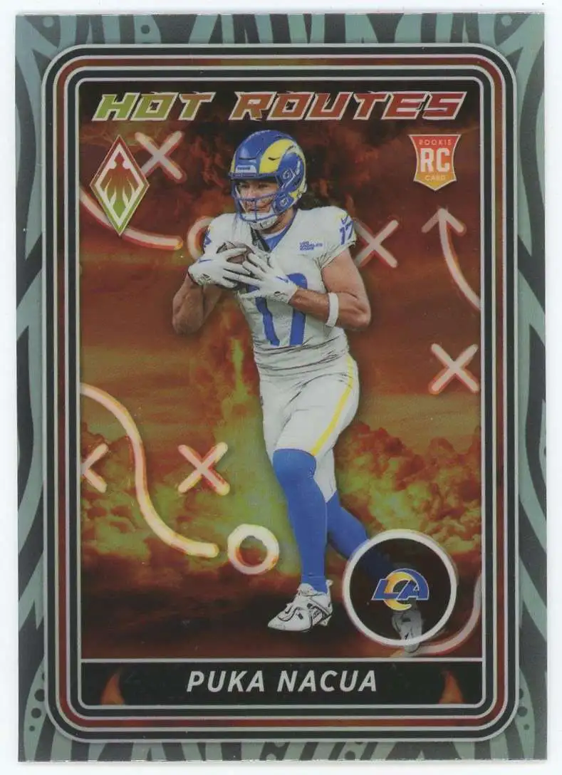 NFL 2023 Panini Phoenix Hot Routes Puka Nacua HR-26 [Rookie]