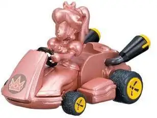 Mario Kart Pink Gold Peach 2-Inch Pullback Racer [Loose]