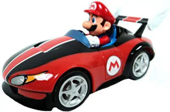 jalea cometer Hombre rico Super Mario Mario Kart Wii Pull Speed Mario 3.5 Vehicle 19304 Wild Wing  Spin Master - ToyWiz