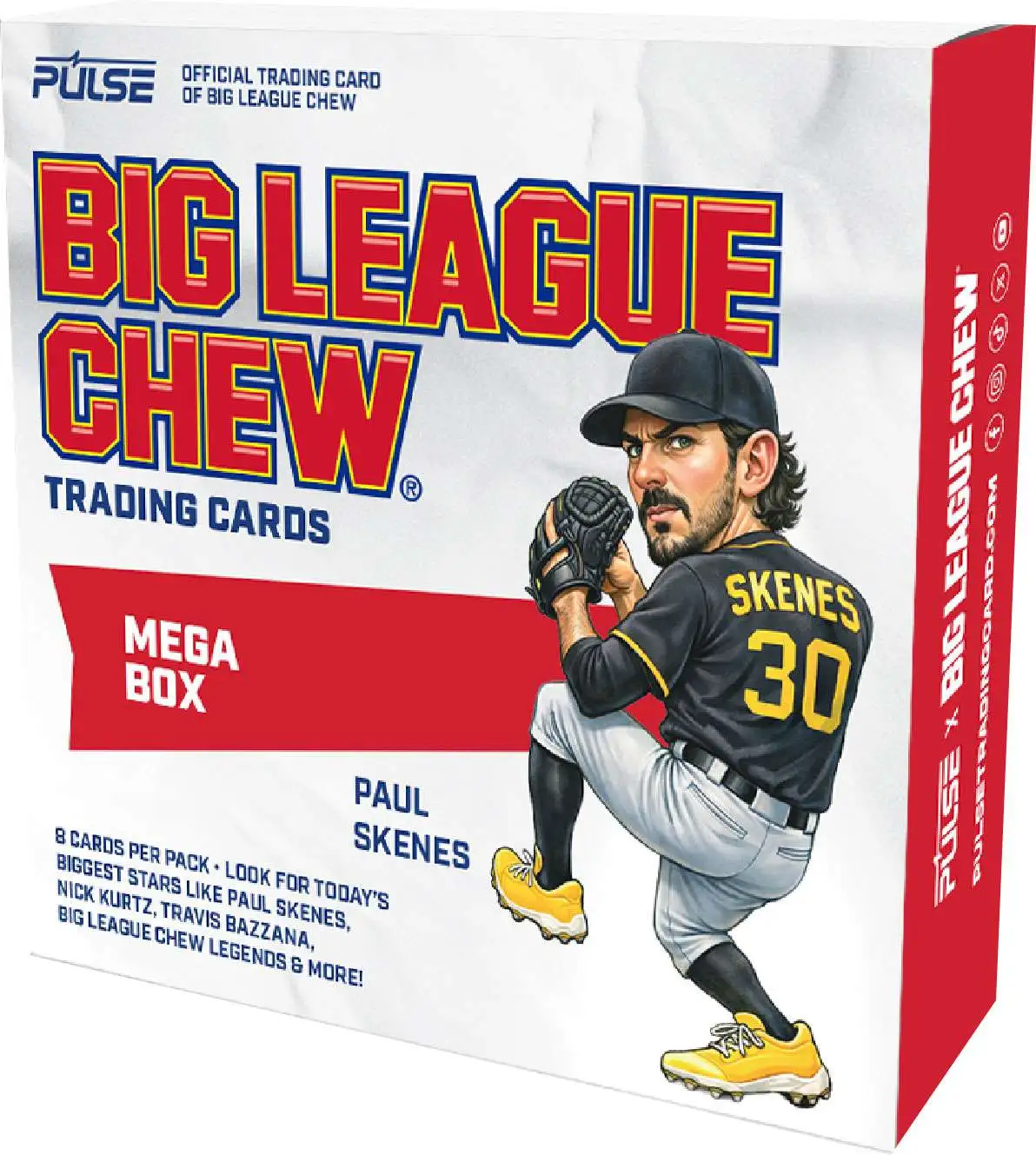 MLB Pulse 2026 Big League Chew Baseball Trading Card MEGA Box [8 Packs] (Pre-Order ships August)