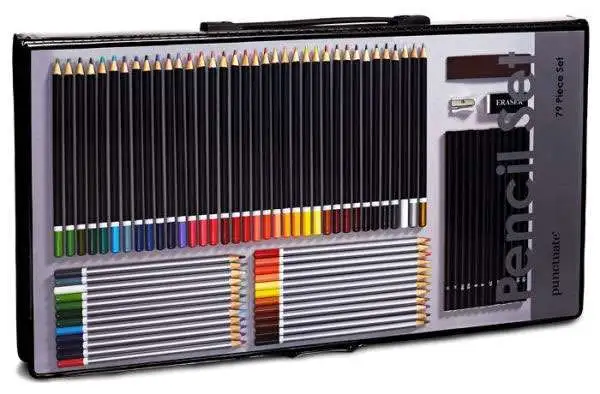 Punctuate 79 Piece Exclusive Pencil Set [Damaged Package]