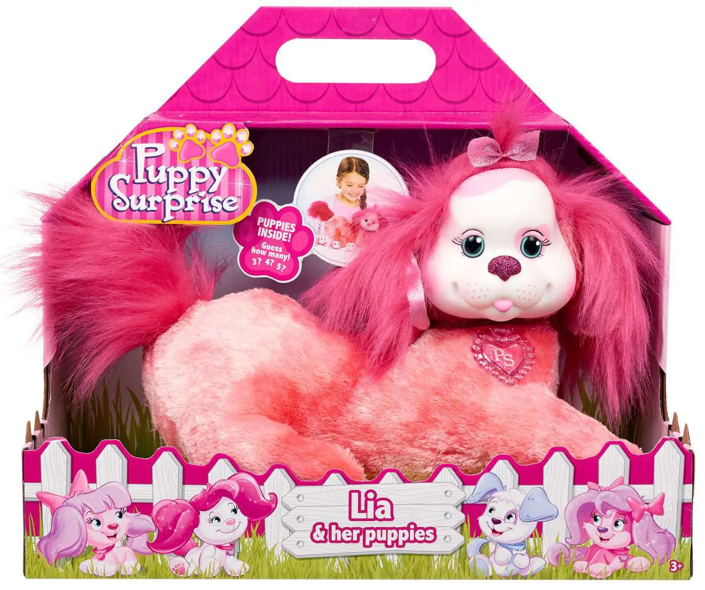 Puppy Surprise Lia & Her Puppies Plush Toy