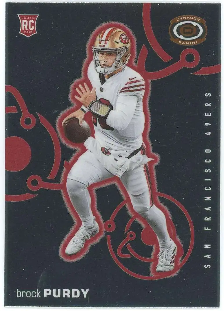 NFL San Francisco 49ers 2022 Instant Weekly Football 1 of 1579 Brock Purdy  #148 [Rookie Card, 49ers Run Away with Division Title]