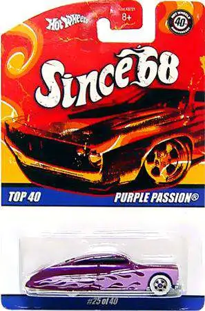Hot Wheels Since '68 Purple Passion Diecast Car #25 [Damaged Package]