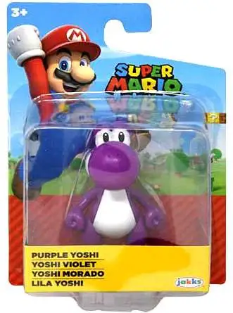 World of Nintendo Super Mario Purple Yoshi 2.5-Inch Mini Figure