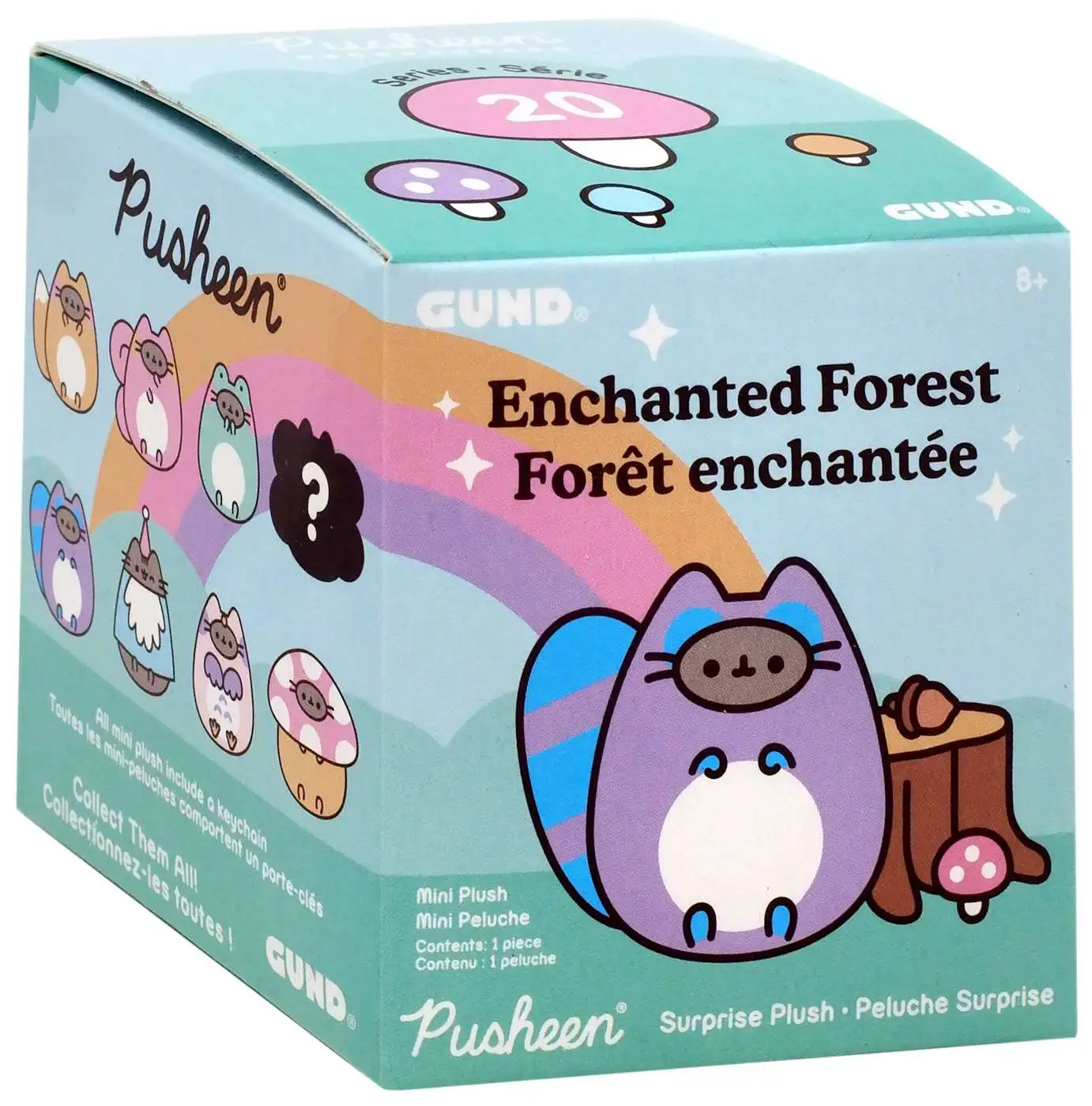 Pusheen Series 20 Enchanted Forest Mini Plush Mystery Pack RANDOM Figure  Gund ToyWiz