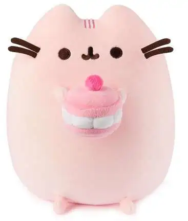 Pusheen Squisheen Cherry Macaron 9.5-Inch Plush