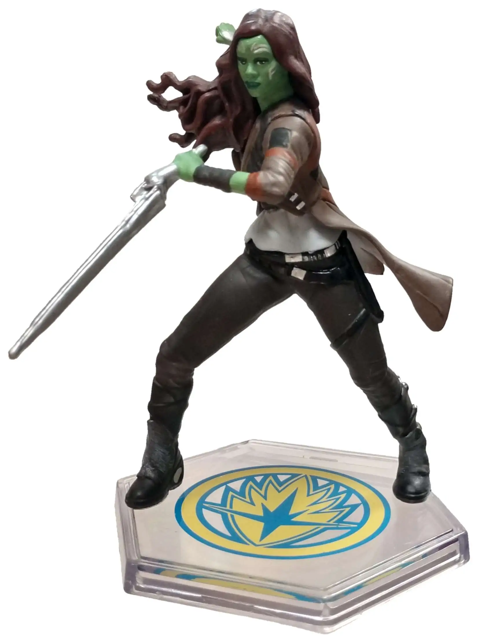 GAMORA  ACTION FIGURE LOOSE NEW READ MARVEL LEGENDS GUARDIANS OF THE GALAXY 