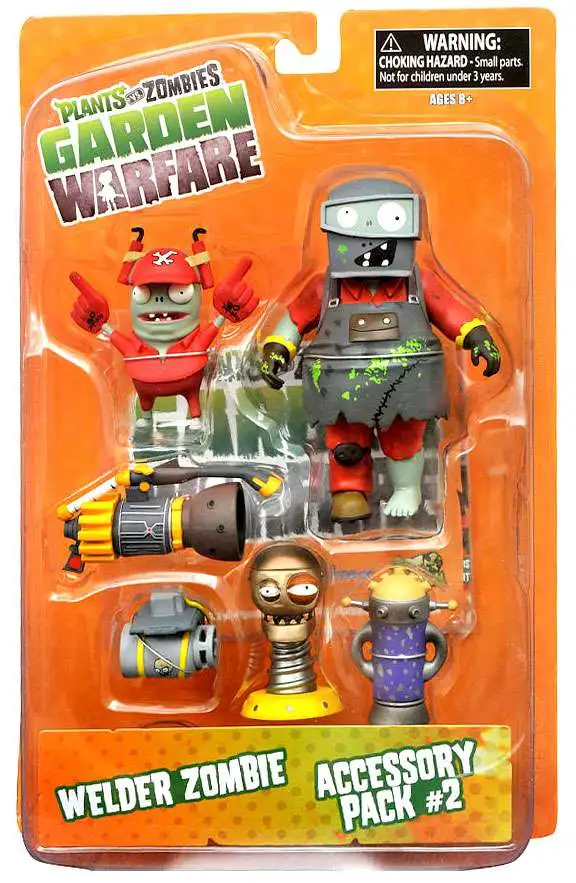 Plants vs. Zombies Garden Warfare Action Figure 2-Pack Set