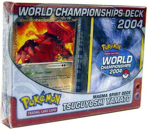 Pokemon 2004 World Championships Tsuguyoshi Yamatos Magma Spirit Deck  Pokemon USA - ToyWiz