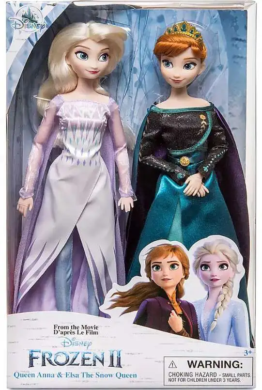niece spil gispende Disney Frozen 2 Queen Anna Snow Queen Elsa Exclusive 11.5 Doll 2-Pack -  ToyWiz