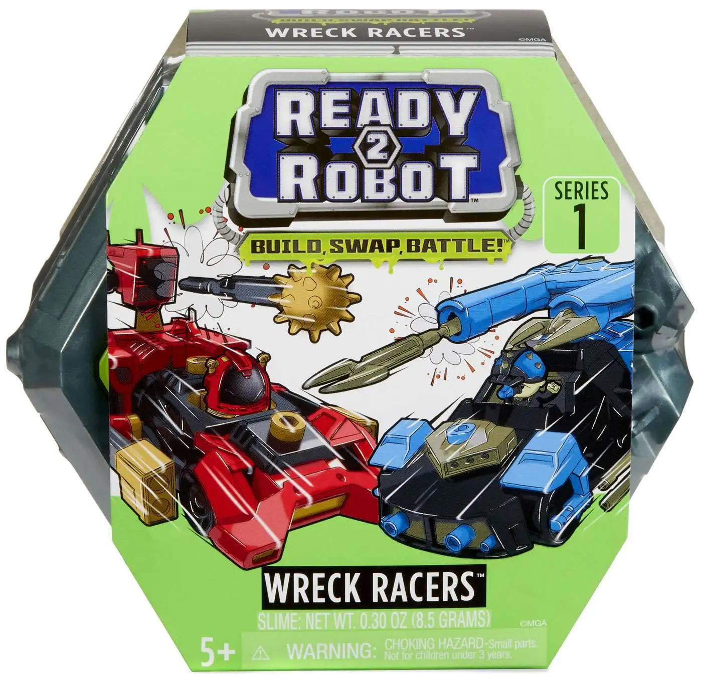 Ready2Robot Wreck Racers Series 1 Mystery Pack Robot Vehicles with Slime  MGA Entertainment - ToyWiz