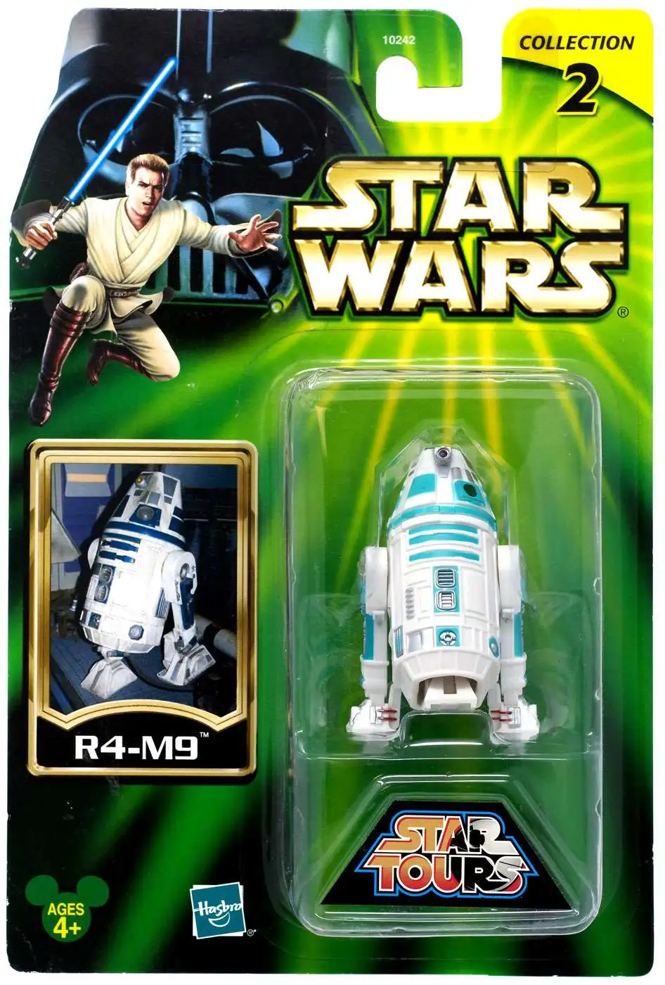 Star Wars Star Tours 02 Power Of The Jedi Collection 2 R4 M9 Exclusive 3 75 Action Figure Damaged Package Hasbro Toys Toywiz