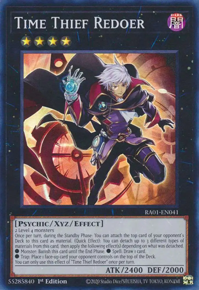 Yugioh Trading Card Game 25th Anniversary Rarity Collection Single Card Secret Rare Time Thief 4258