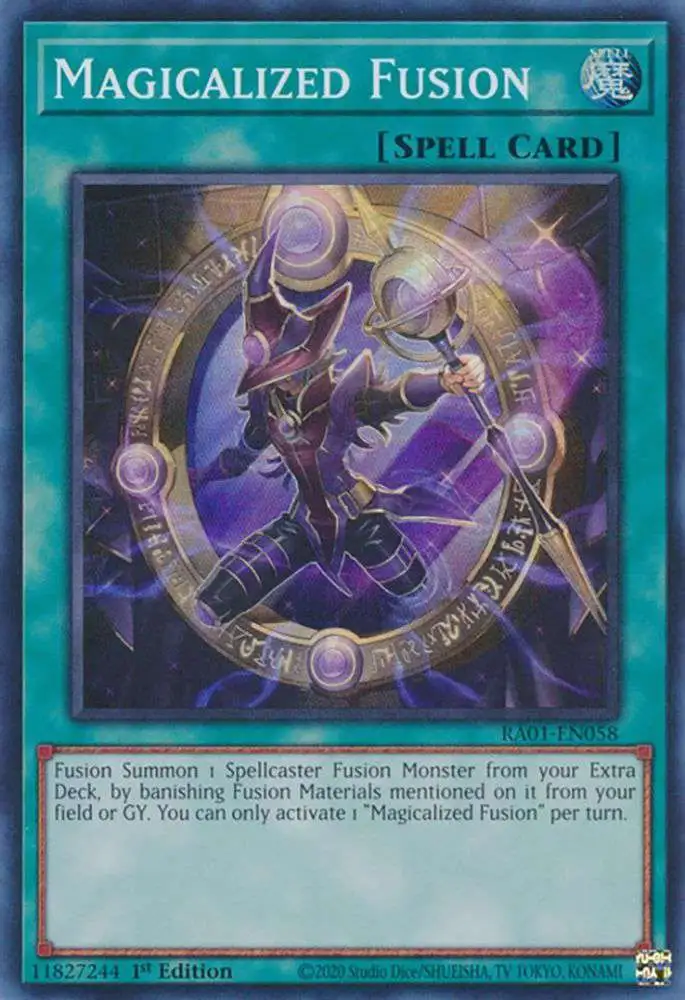 yugioh fusion trap cards D-Fusion [DESO-EN008] Secret Rare  Media Reload may be 1st or Unlimited Edition YuGiOh Trading Card Game 25th