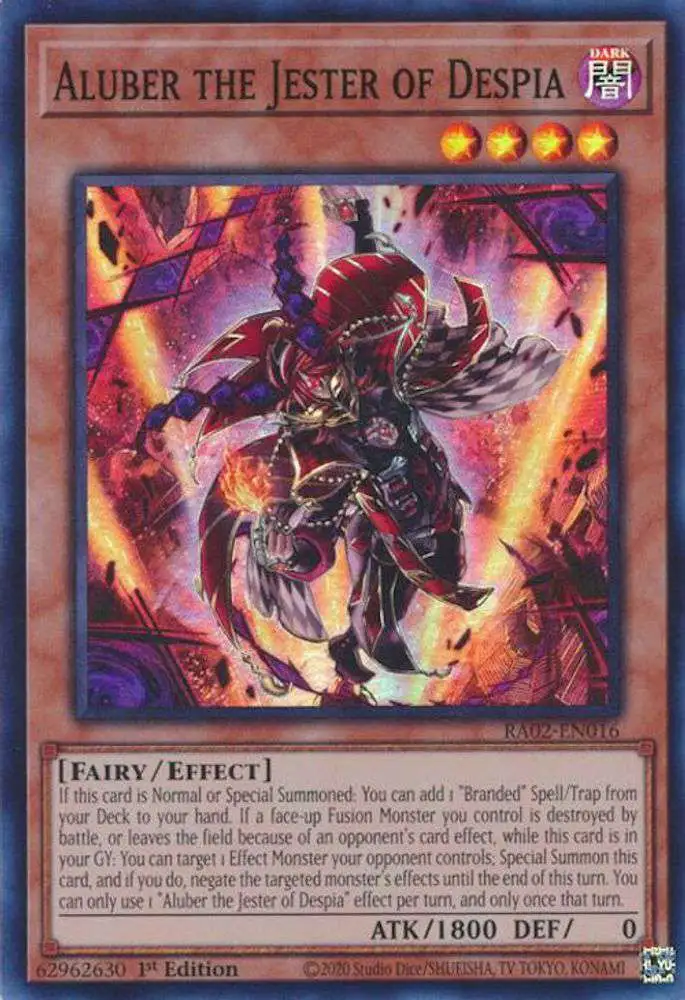 Yugioh Albert, Jester of Despia DAMA-JP006 Prismatic Secret