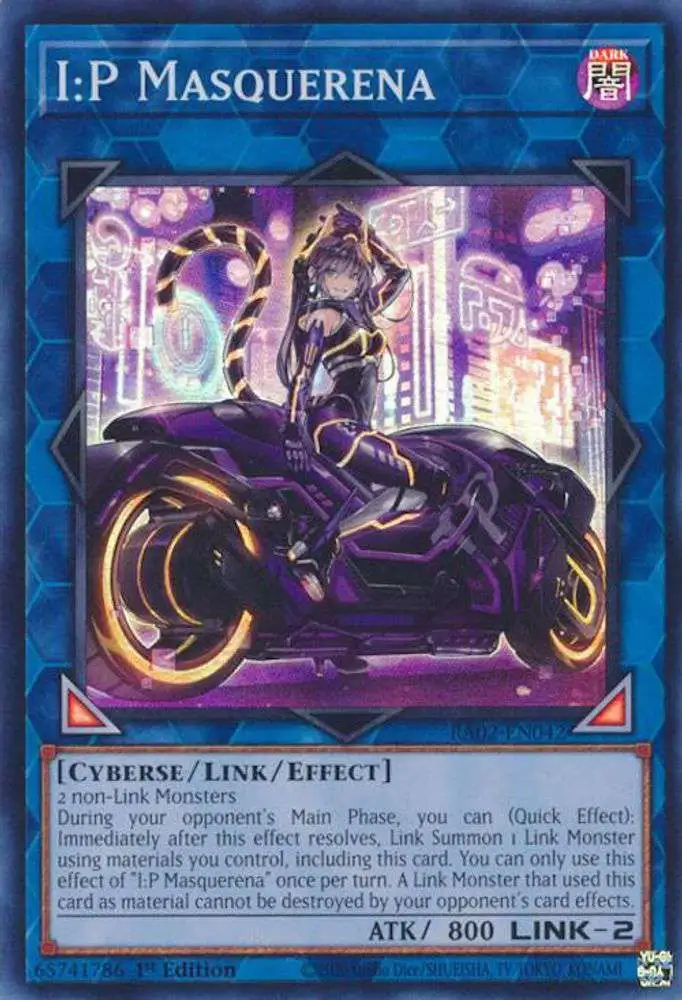 YuGiOh Trading Card Game 25th Anniversary Rarity Collection II Single Card Prismatic Ultimate Rare IP Masquerena RA02-EN042 Alternate Art - ToyWiz YuGiOh Trading Card Game 25th Anniversary Rarity Collection II Single Card Prismatic Ultimate Rare IP Masquerena RA02-EN042 Alternate Art - ToyWiz