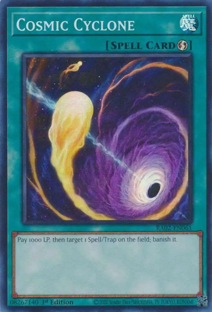 cyclone yugioh card Amazon.com: Yu-Gi-Oh! Cosmic Cyclone - SDCB-EN031 - Common