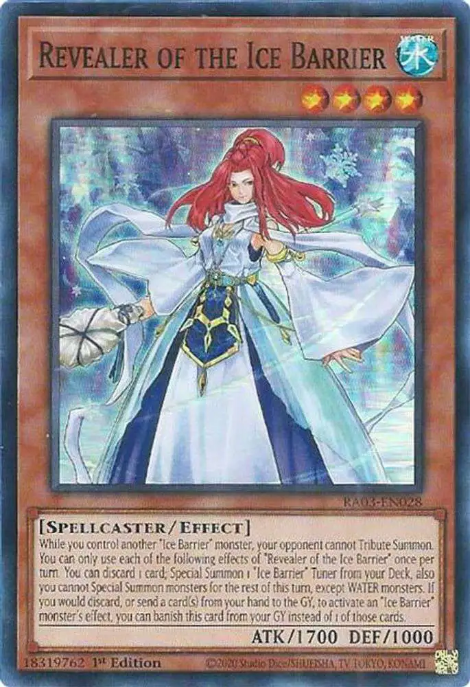 yugioh ice barrier cards BLTR-EN007 - Mirror Mage of the - Secret Rare Numbing Grub in the Ice Barrier Secret Guards of the Ice