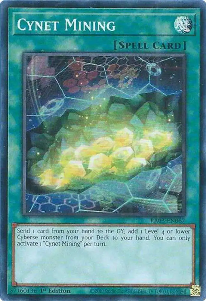 yugioh cynet cards QCCU-JP110 Conflict (SER) TCG Corner All cards will be carefully packed for safe transit. Yu-Gi-Oh! Cynet Mining - DANE-EN051