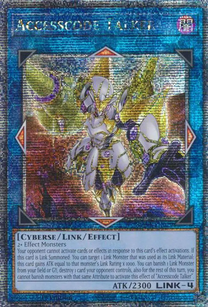 YuGiOh Trading Card Game Quarter Century Stampede Single Card Quarter Century Secret Rare Accesscode Talker RA04-EN079 - ToyWiz YuGiOh Trading Card Game Quarter Century Stampede Single Card Quarter Century Secret Rare Accesscode Talker RA04-EN079 - ToyWiz