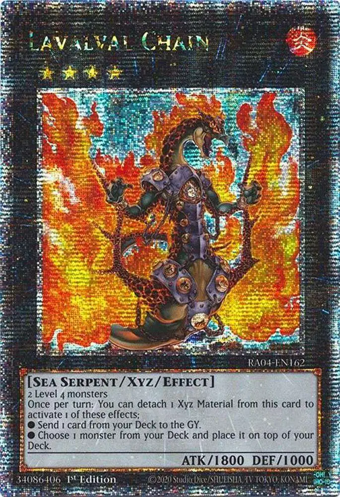 yugioh quarter century stampede best cards Trading Card Game Single Card Quarter Century Secret Rare Lavalval Chain RA04-EN162 This direct successor to Quarter Century Bonanza uses its same set and pack configuration Everything We Know About Quarter