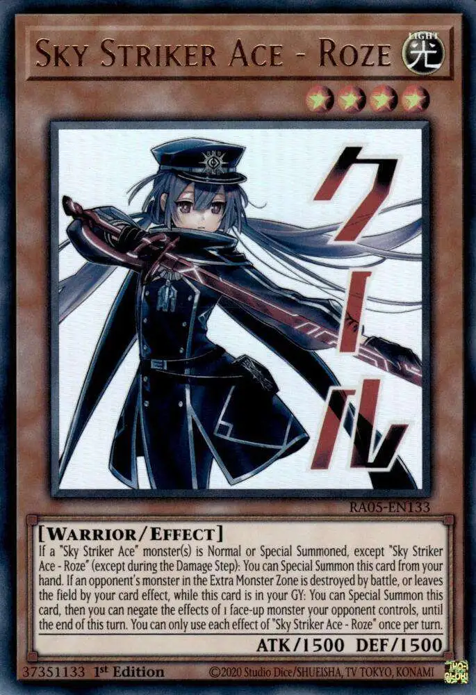 yugioh sky striker cards Amazon.com: Yu-Gi-Oh! - Sky Striker Ace - Kagari - DASA-EN027 - Super Rare - Unlimited