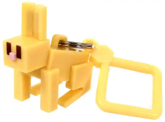 Minecraft Hangers Series 3 Rabbit 3-Inch Keychain [Loose]
