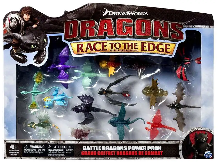 How to Train Your Dragon Race to the Edge Dragon Riders Snotlout Hookfang  Green Action Figure 2-Pack Spin Master - ToyWiz