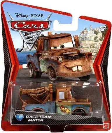 Disney / Pixar Cars Cars 2 Main Series Race Team Mater Diecast Car
