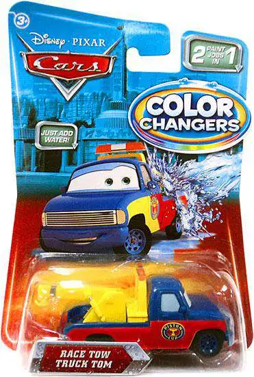 Disney Pixar Cars Color Race Tow Truck Tom 155 Diecast Car Mattel Toys - ToyWiz