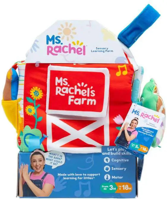 Ms. Rachel Sensory Learning Farm Toy