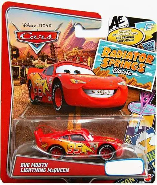 Disney Cars Series 3 Lightning McQueen with Cone Diecast Car
