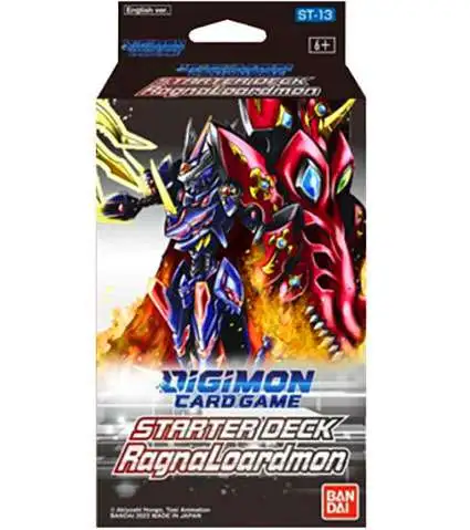 Digimon Trading Card Game RagnaLoardmon Starter Deck ST-13 [54 Cards]