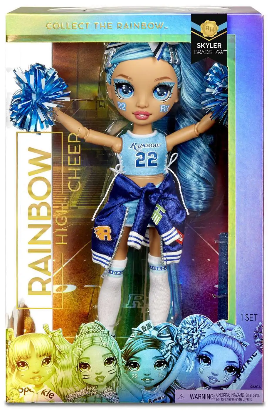 Rainbow High Cheer Skylar Bradshaw Doll Damaged Package MGA Entertainment -  ToyWiz