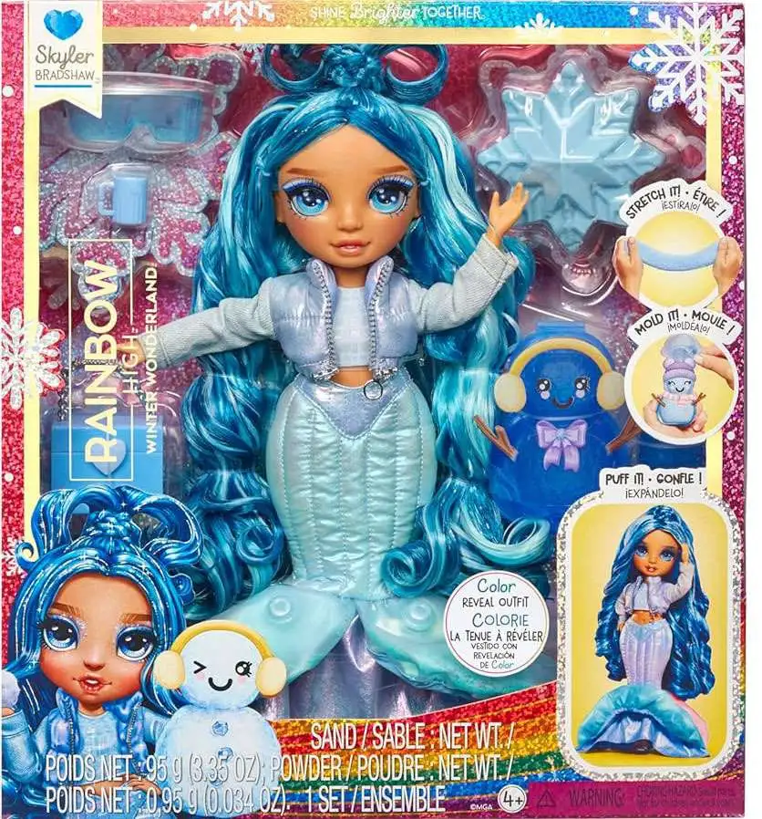 Rainbow High Winter Wonderland Skyler Bradshaw 11-Inch Fashion Doll