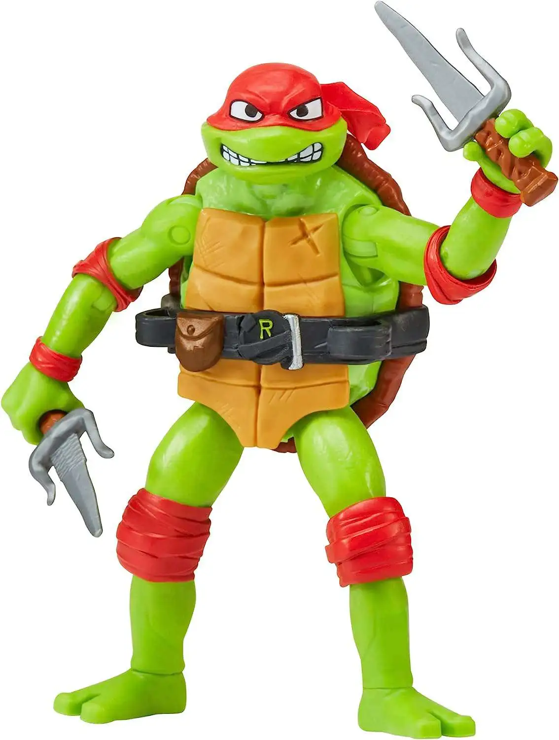 Teenage Mutant Ninja Turtles Mutant Mayhem Raphael 4.6 Action Figure The  Angry One Playmates - ToyWiz