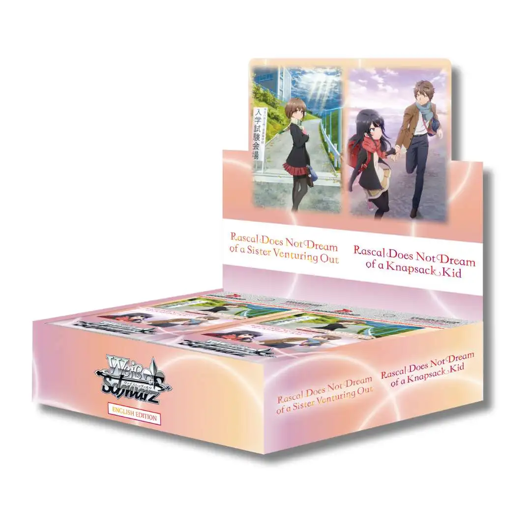 Weiss Schwarz Trading Card Game Rascal Does Not Dream Series Booster Box [12 Packs]