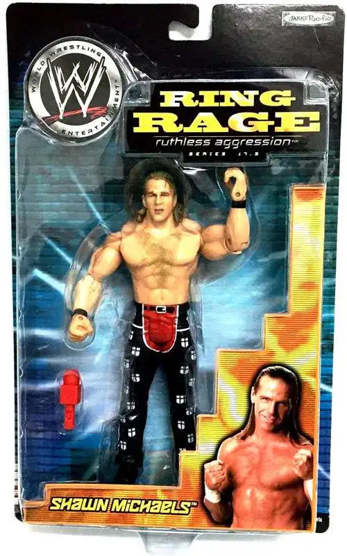WWF King Ring Série 8 Superstars Action Figure Commissioner Shawn Michaels 