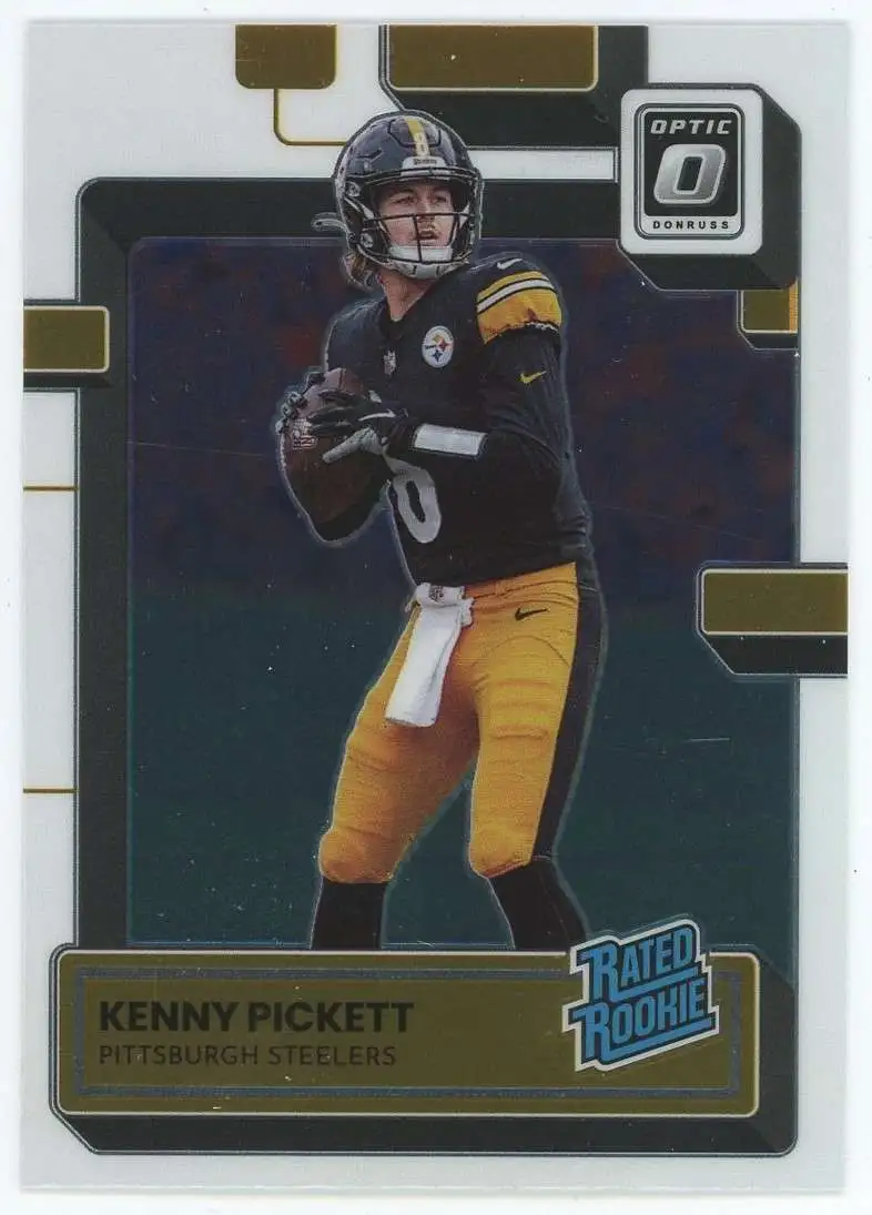 NFL Pittsburgh Panthers 2022 Panini Donruss Optic Single Card Kenny Pickett  201 Rated Rookie - ToyWiz