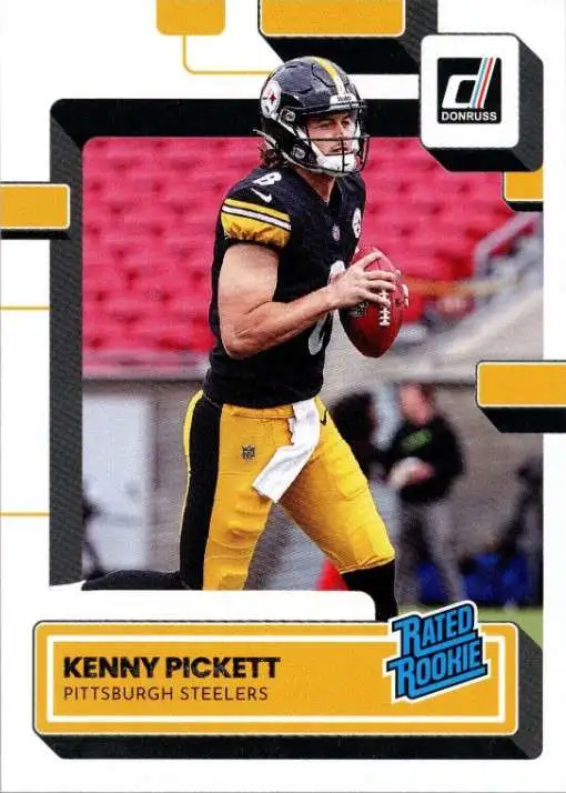 NFL Pittsburgh Steelers 2022 Donruss Football Single Card Kenny Pickett ...