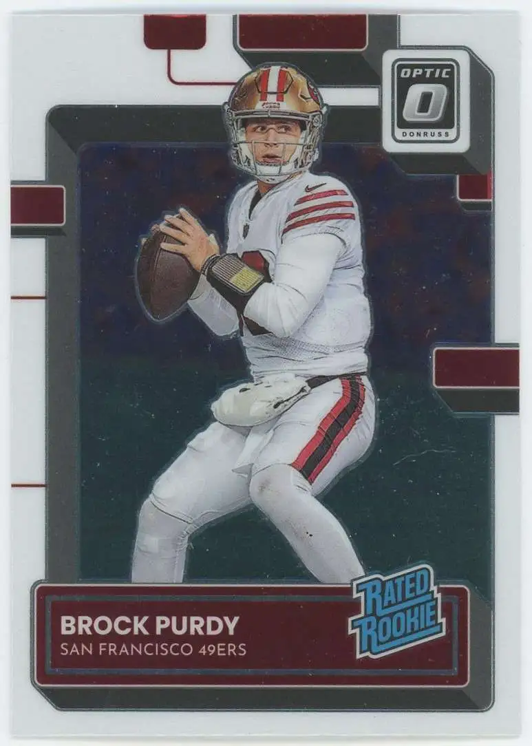 2022 Panini Mosaic Football Brock Purdy Rookie Card #367